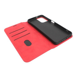 Etui Smart Retro Lite na telefon motorola moto g34 5G XT2363 czerwone