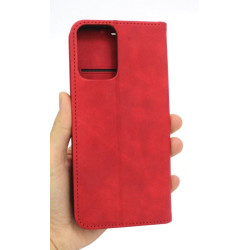 Etui Smart Retro Lite na telefon motorola moto g34 5G XT2363 czerwone