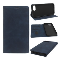 Etui Smart Retro Lite na telefon Apple iPhone 16e A3409 / 17e A3634 granatowe