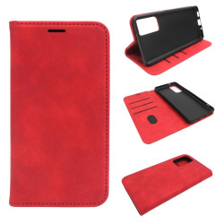 Etui Smart Retro Lite na telefon Samsung Galaxy S25 FE 5G S731 czerwone