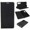 Etui Flip Vennus na telefon Samsung Galaxy S24 5G S921 czarne CARBON