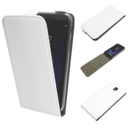 Etui pionowe z klapką SLIM FLEX na telefon Huawei Honor 7 białe