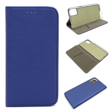 Etui Smart Magnet na telefon LG K52 / K62 granatowe