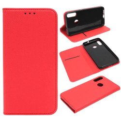Etui Smart Magnet na telefon motorola moto e6+ XT2025 czerwone
