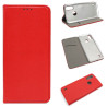 Etui Smart Magnet na telefon motorola moto e7 / e7i power czerwone