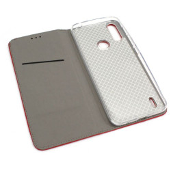 Etui Smart Magnet na telefon motorola moto e7 / e7i power czerwone