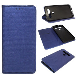 Etui Smart Magnet na telefon LG K61 Q630 granatowe