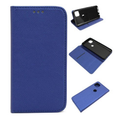 Etui Smart Magnet na telefon Motorola Moto G 5G XT2113 granatowe
