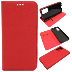 Etui Smart Magnet na telefon Vivo V21 5G V2050 / V21 V2066 czerwone