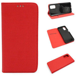 Etui Smart Magnet do telefonu Realme 7 5G RMX2111 / V5 5G RMX2112 czerwone