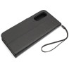 Etui Fancy Diary na telefon Realme 7 RMX2155 czarne