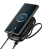 POWERBANK Baseus 20000mAh POWER BANK 22,5W z LED LCD i QC Quick Charge / PD Power Delivery / SCP kabel USB-C czarny