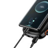 POWERBANK Baseus 20000mAh POWER BANK 22,5W z LED LCD i QC Quick Charge / PD Power Delivery / SCP kabel USB-C czarny
