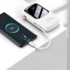 POWERBANK Baseus 20000mAh POWER BANK 22,5W z LED LCD i QC Quick Charge / PD Power Delivery / SCP kabel USB-C biały