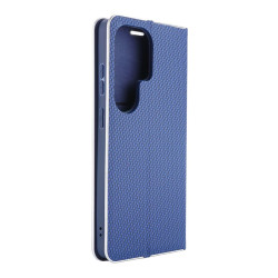 Etui Flip Vennus na telefon Samsung Galaxy S26 Ultra 5G S948 granatowe CARBON