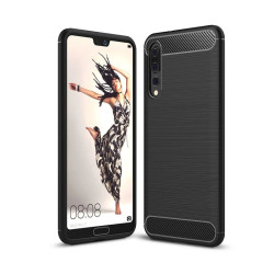 Etui Bumper Carbon LUX na telefon Huawei P20 PRO CLT-L29C czarny