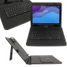 Etui z klawiaturą micro przewodową na tablet 9,7" - 11" cali uniwersalne / T-Mobile T Tablet 5G TCL TAB NXTPAPER iPad Lenovo