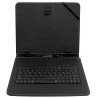 Etui z klawiaturą micro przewodową na tablet 9,7" - 11" cali uniwersalne / T-Mobile T Tablet 5G TCL TAB NXTPAPER iPad Lenovo