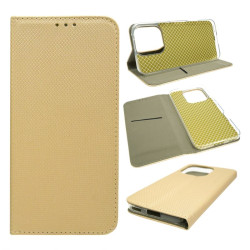 Etui Smart Magnet na telefon Honor 400 Lite 5G ABR-NX1 złote