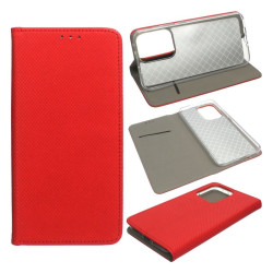 Etui Smart Magnet na telefon OPPO Reno 13 Pro 5G CPH2697 czerwone