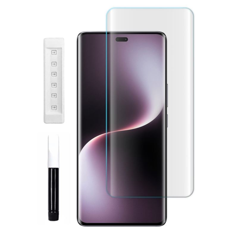 9H SZKŁO hartowane na telefon Honor Magic 7 Lite 5G / X9c BRP-NX1 UV + lampa