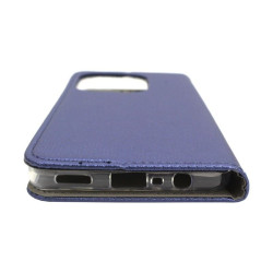 Etui Smart Magnet na telefon OPPO A40 4G CPH2669 / A60 5G CPH2683 / A3 4G CPH2669 / A40m 4G CPH2669 granatowe