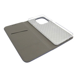 Etui Smart Magnet na telefon OPPO A40 4G CPH2669 / A60 5G CPH2683 / A3 4G CPH2669 / A40m 4G CPH2669 granatowe