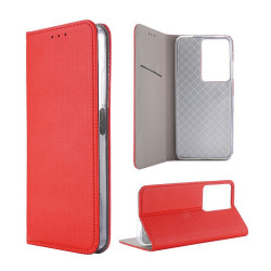 Etui Smart Magnet na telefon OPPO A5 5G 2025 CPH2735 / A5m 4G CPH2727 czerwone
