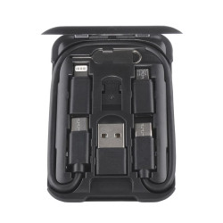Zestaw do ładowania 5w1 USB-C z adapterami - kompaktowy