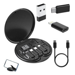 Zestaw adapterów / kabli / przejściówek USB Typ C USB-C - USB Typ C USB-C 60W + adapter + igła 5w1