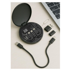 Zestaw adapterów / kabli / przejściówek USB Typ C USB-C - USB Typ C USB-C 60W + adapter + igła 5w1