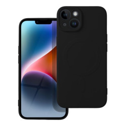 Etui MagSilicone Protect na telefon Apple iPhone 13 A2482 / 14 A2882 czarne