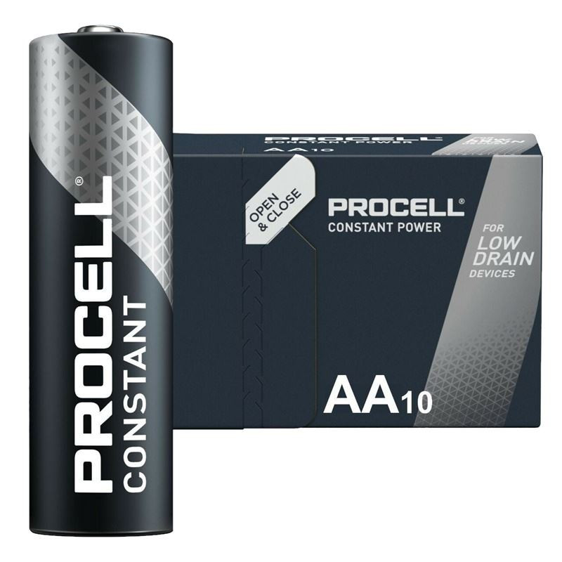 Bateria alkaliczna AA Duracell Procell LR6 1,5V profesjonalna 10szt - przemysłowy standard