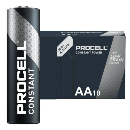 Bateria alkaliczna AA Duracell Procell LR6 1,5V profesjonalna 10szt - przemysłowy standard