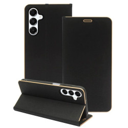 Etui Flip Vennus na telefon Samsung Galaxy A16 4G A165 / 5G A166 czarne