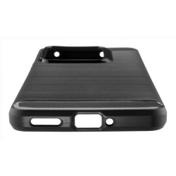 Etui Bumper Carbon LUX na telefon Realme GT 7 Pro 5G RMX5011 / GT 7T 5G RMX5085 / GT 7 RMX5061 czarne