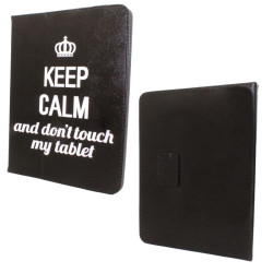 Etui na tablet 10" cali UNIWERSALNE / T-Mobile T Tablet 5G TCL TAB iPad Samsung Lenovo Kruger&Matz EAGLE 1074 wzór keep calm