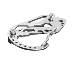 Uchwyt / karabińczyk wielofunkcyjny multitool na klucze brelok stal nierdzewna