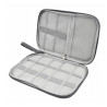Organizer na kable saszetka podróżna etui torba do akcesoriów elektronicznych 24x17cm
