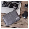 Organizer na kable saszetka podróżna etui torba do akcesoriów elektronicznych 24x17cm
