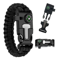 Bransoletka survival 5w1 - opaska survivalowa