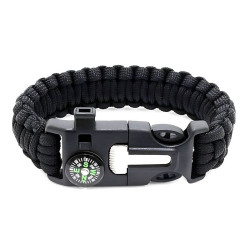 Bransoletka survival 5w1 - opaska survivalowa