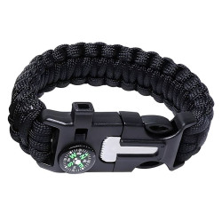 Bransoletka survival 5w1 - opaska survivalowa
