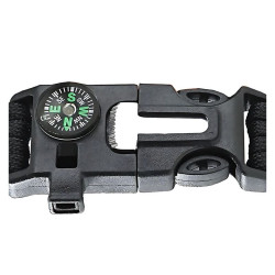 Bransoletka survival 5w1 - opaska survivalowa