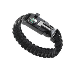 Bransoletka survival 5w1 - opaska survivalowa