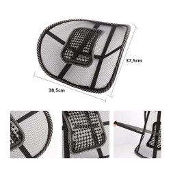 Podkładka na fotel z masażem | Ergonomiczna podpórka