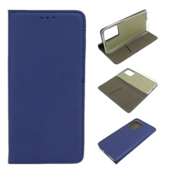 Etui z klapką Smart Magnet na telefon Realme GT 2 Pro 5G RMX3301 RMX3300 granatowe