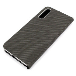 Etui Flip Vennus na telefon Samsung Galaxy A50 A50s A30s czarne CARBON
