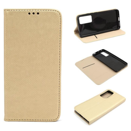 Etui z klapką Smart Magnet na telefon Xiaomi 12 / 12X złote