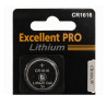 Bateria litowa guzikowa CR1616 3V Excellent Pro 1 sztuka pastylka blister